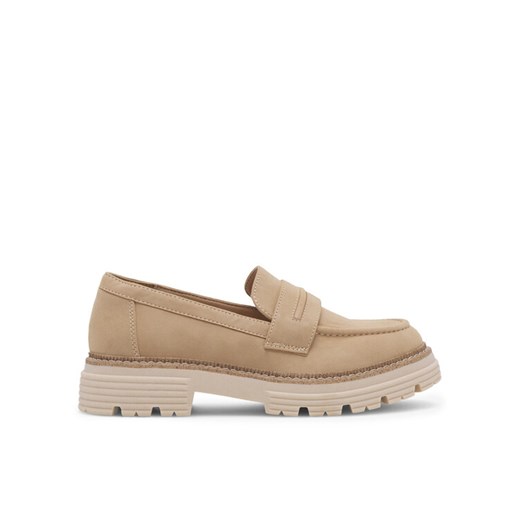 JENNY Loafersy MOLLIE WS6211-07 Beżowy ze sklepu MODIVO w kategorii Lordsy damskie - zdjęcie 182685875