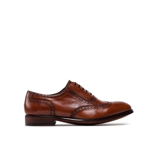 Lord Premium Półbuty Brogues 5501 Brązowy ze sklepu MODIVO w kategorii Buty eleganckie męskie - zdjęcie 182685906