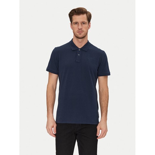 Blend Polo 20717857 Granatowy Regular Fit ze sklepu MODIVO w kategorii T-shirty męskie - zdjęcie 182685907