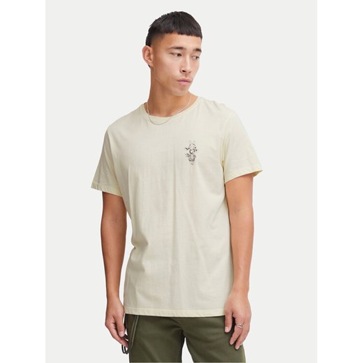 Blend T-Shirt 20716511 Écru Regular Fit ze sklepu MODIVO w kategorii T-shirty męskie - zdjęcie 182685995