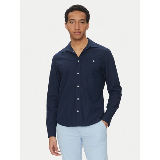 Blend Koszula 20718400 Granatowy Regular Fit ze sklepu MODIVO w kategorii Koszule męskie - zdjęcie 182686029