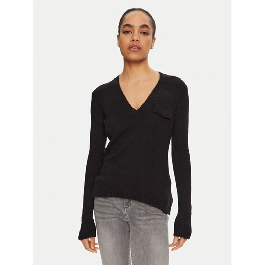 Liu Jo Sweter WF4431 MA49P Czarny Regular Fit ze sklepu MODIVO w kategorii Swetry damskie - zdjęcie 182686126