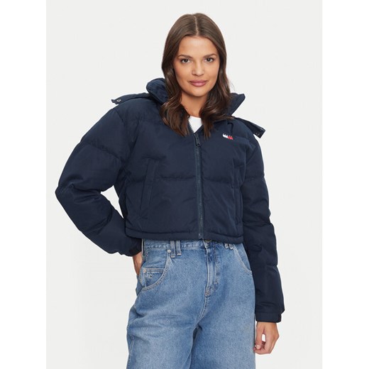 Tommy Jeans Kurtka puchowa Alaska DW0DW19687 Granatowy Regular Fit ze sklepu MODIVO w kategorii Kurtki damskie - zdjęcie 182686128