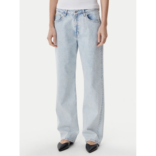 HUGO Jeansy Elyah 50520605 Błękitny Regular Fit ze sklepu MODIVO w kategorii Jeansy damskie - zdjęcie 182686237