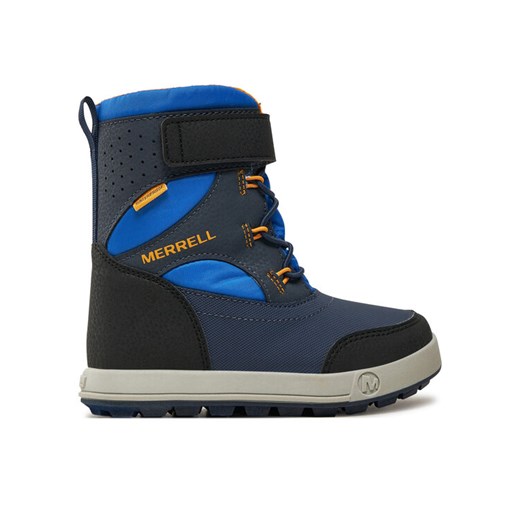 Merrell Śniegowce Snow Storm 3.0 Wtrpf MK267867 Niebieski ze sklepu MODIVO w kategorii Buty zimowe dziecięce - zdjęcie 182686328
