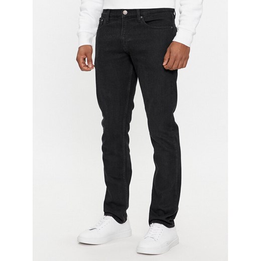 Calvin Klein Jeansy K10K111429 Czarny Slim Fit ze sklepu MODIVO w kategorii Jeansy męskie - zdjęcie 182686336