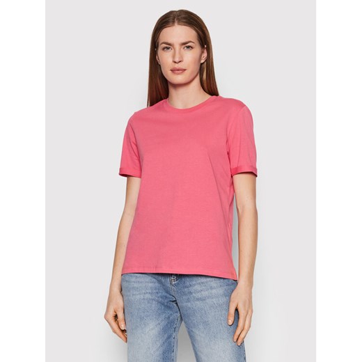 Pieces T-Shirt Ria 17086970 Różowy Regular Fit Pieces XS MODIVO