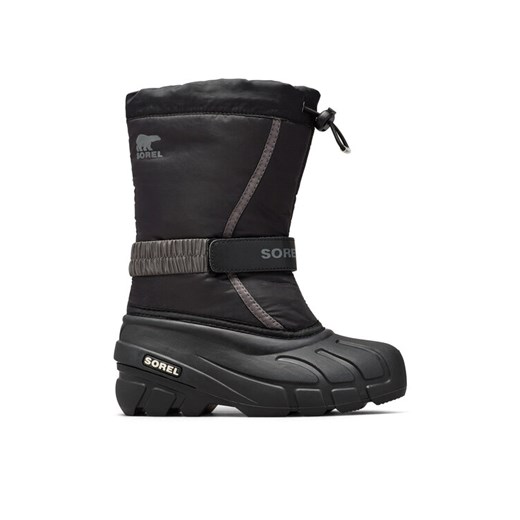 Sorel Śniegowce Flurry™ Boot 2114081016 Czarny ze sklepu MODIVO w kategorii Buty zimowe dziecięce - zdjęcie 182686375