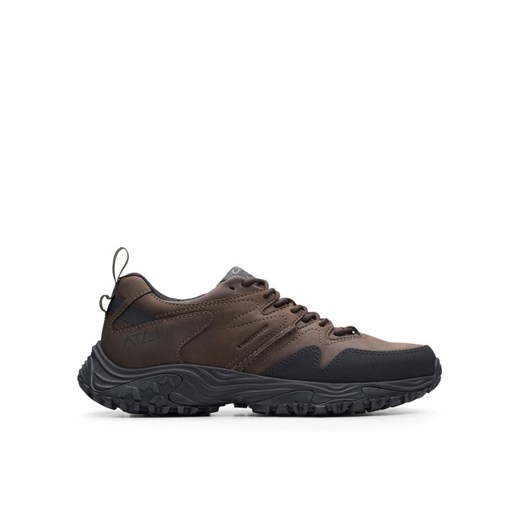 Clarks Sneakersy Atl Walk Go Wp 26173484 Brązowy ze sklepu MODIVO w kategorii Buty sportowe męskie - zdjęcie 182686406