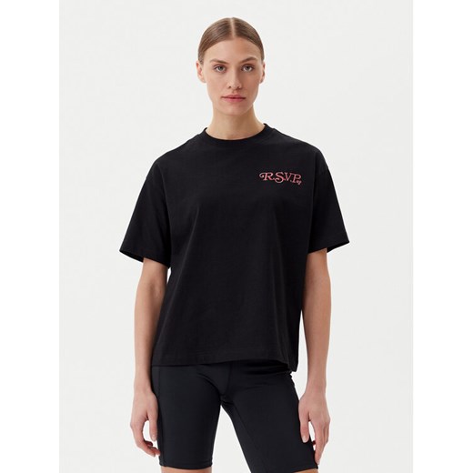 Fila T-Shirt Leffinge FAW1029 Czarny Loose Fit ze sklepu MODIVO w kategorii Bluzki damskie - zdjęcie 182686466