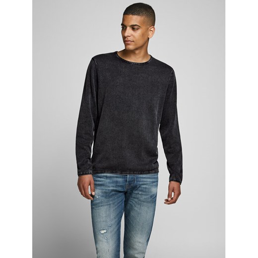 Jack&Jones Sweter Leo 12174001 Czarny Regular Fit ze sklepu MODIVO w kategorii Swetry męskie - zdjęcie 182686497