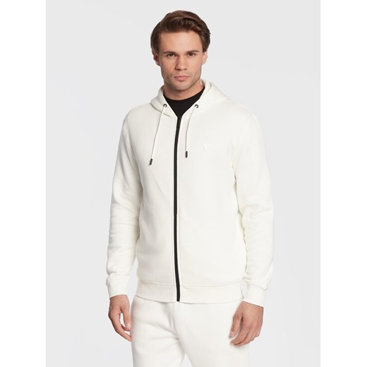 Guess Bluza Aldwin Z2YQ28 K9V31 Beżowy Regular Fit ze sklepu MODIVO w kategorii Bluzy męskie - zdjęcie 182686509
