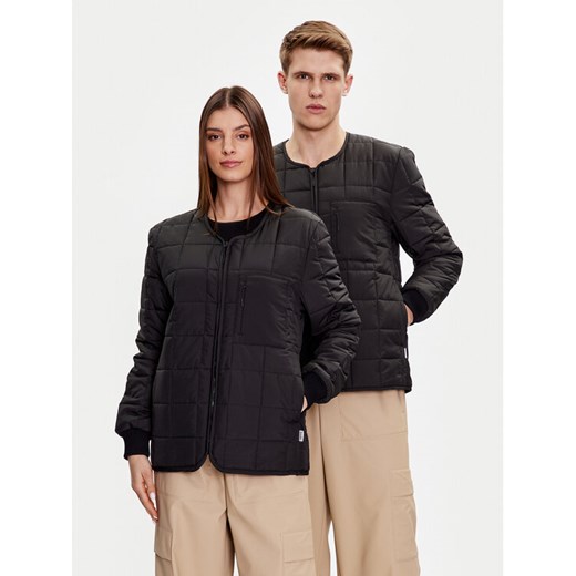 Rains Kurtka przejściowa 18170 Czarny Casual Fit ze sklepu MODIVO w kategorii Kurtki damskie - zdjęcie 182686516