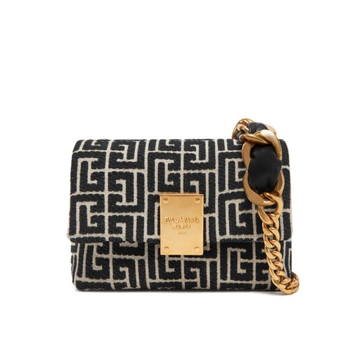 Balmain Torebka DN1BJ796TJNA Czarny ze sklepu MODIVO w kategorii Kopertówki - zdjęcie 182686525