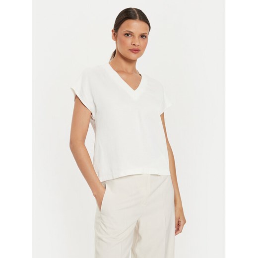 ViCOLO Bluzka TB2083 Beżowy Regular Fit ze sklepu MODIVO w kategorii Bluzki damskie - zdjęcie 182686569