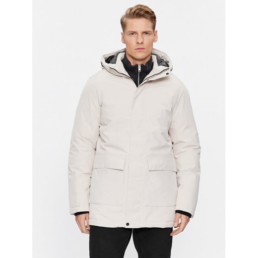 Jack&Jones Kurtka zimowa 12235845 Écru Regular Fit ze sklepu MODIVO w kategorii Kurtki męskie - zdjęcie 182686577