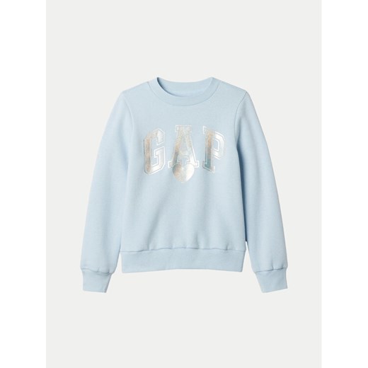 Gap Bluza 486515-03 Niebieski Regular Fit ze sklepu MODIVO w kategorii Bluzy chłopięce - zdjęcie 182686627