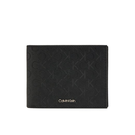 Calvin Klein Duży Portfel Męski Ck Must Mono Bifold 5cc W/Coi K50K512703 Czarny ze sklepu MODIVO w kategorii Portfele męskie - zdjęcie 182686716