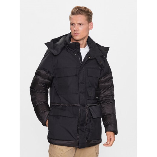 C.P. Company Parka Dynatec 13CMOW036A 006352M Czarny Regular Fit ze sklepu MODIVO w kategorii Parki męskie - zdjęcie 182686858