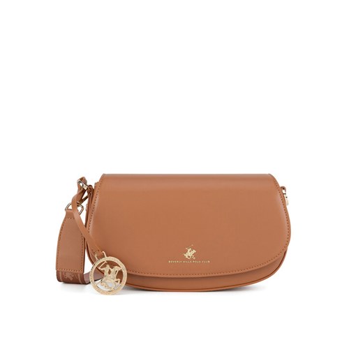 Beverly Hills Polo Club Torebka BHPC-S-001-07 Brązowy ze sklepu MODIVO w kategorii Listonoszki - zdjęcie 182686877