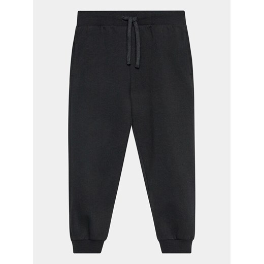 United Colors Of Benetton Spodnie dresowe 3N2ZCF04I Czarny Regular Fit ze sklepu MODIVO w kategorii Spodnie chłopięce - zdjęcie 182686905