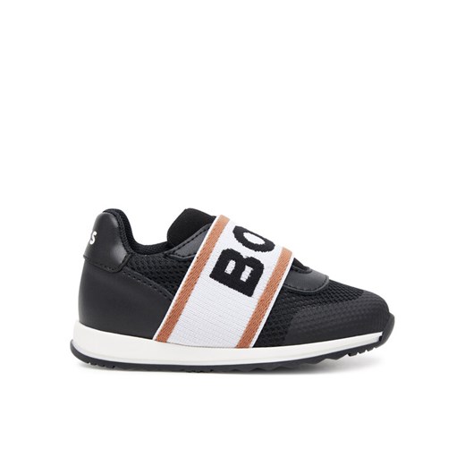 BOSS Sneakersy J52157 S Czarny ze sklepu MODIVO w kategorii Buty sportowe dziecięce - zdjęcie 182686959