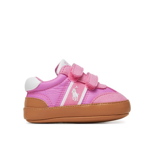Polo Ralph Lauren Sneakersy Heritage Court III T-Toe Ez RL02362668 Różowy ze sklepu MODIVO w kategorii Buty sportowe dziecięce - zdjęcie 182686986