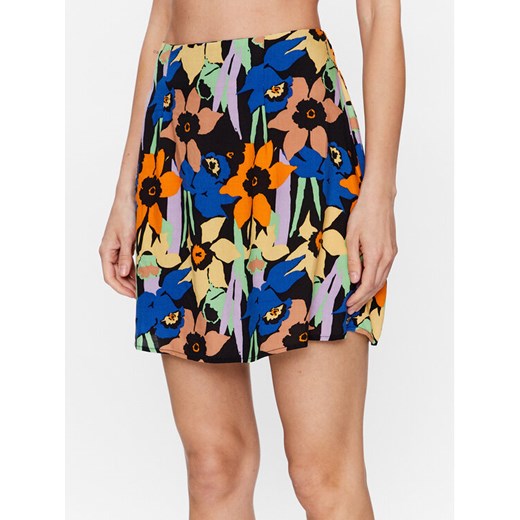 Roxy Spódnica mini Golden Poppy ERJWK03139 Kolorowy Regular Fit ze sklepu MODIVO w kategorii Spódnice - zdjęcie 182687006
