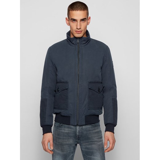 Boss Kurtka bomber Odre-D 50440995 Granatowy Regular Fit ze sklepu MODIVO w kategorii Kurtki męskie - zdjęcie 182687016