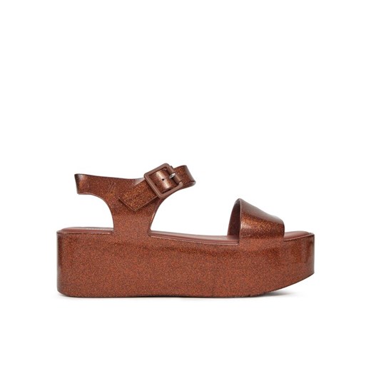 Melissa Sandały Melissa Mar Ad 31686 Brązowy ze sklepu MODIVO w kategorii Sandały damskie - zdjęcie 182687088