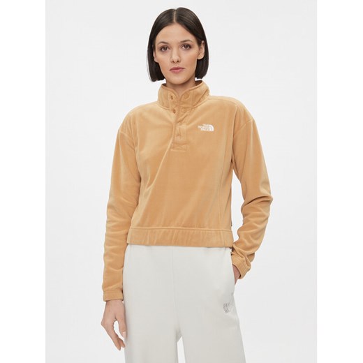 The North Face Polar Homesafe NF0A8565 Brązowy Regular Fit ze sklepu MODIVO w kategorii Bluzy damskie - zdjęcie 182687207