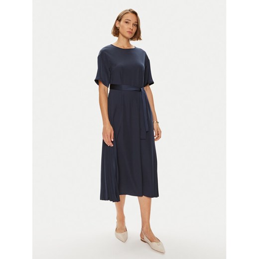 Weekend Max Mara Sukienka codzienna Jordan 2425626021 Granatowy Standard Fit ze sklepu MODIVO w kategorii Sukienki - zdjęcie 182687337