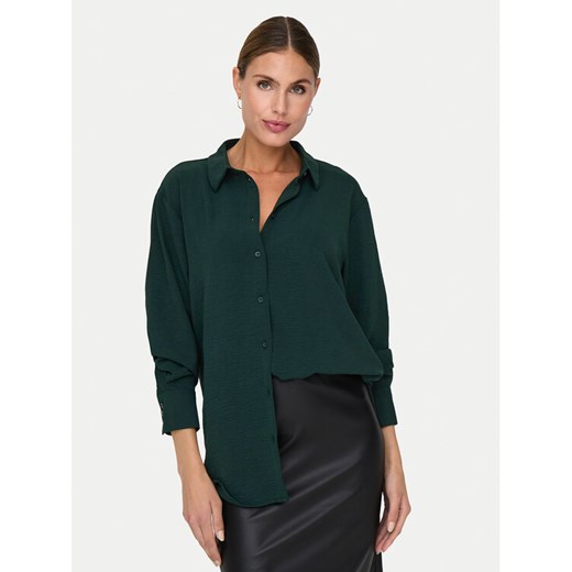 JDY Koszula Kenta 15268316 Zielony Regular Fit ze sklepu MODIVO w kategorii Koszule damskie - zdjęcie 182687339