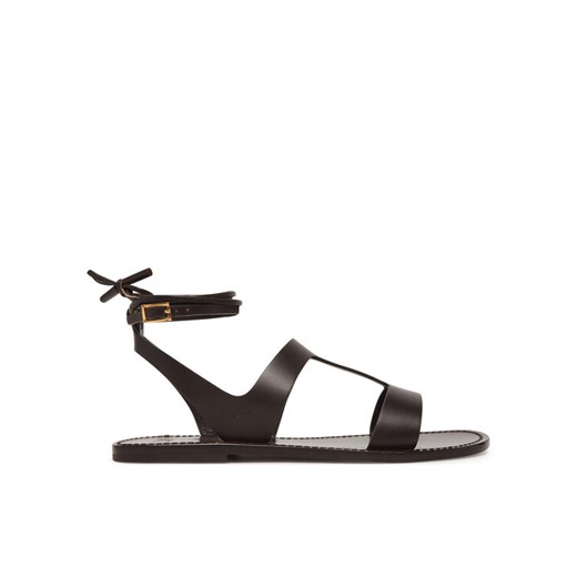 Weekend Max Mara Sandały 2515521075600 Brązowy ze sklepu MODIVO w kategorii Sandały damskie - zdjęcie 182687347