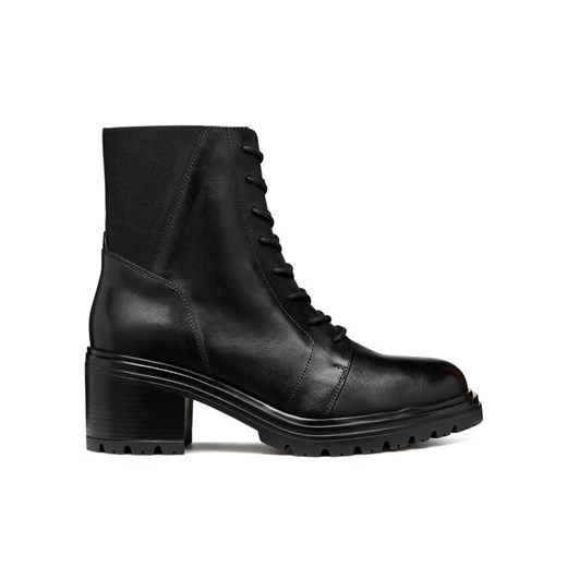 Geox Botki D Damiana D46QCC 043NH C9999 Czarny ze sklepu MODIVO w kategorii Botki - zdjęcie 182687389