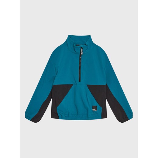 Jack Wolfskin Kurtka softshell Teen 1609811 Niebieski Regular Fit ze sklepu MODIVO w kategorii Kurtki chłopięce - zdjęcie 182687438