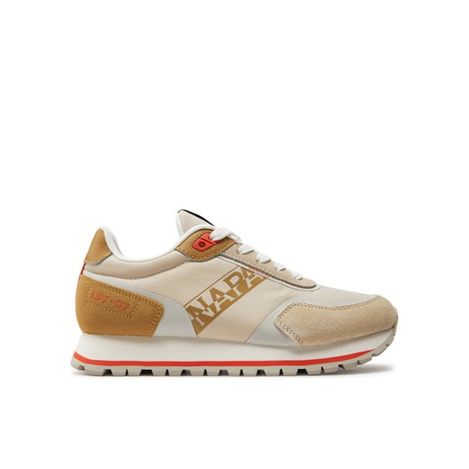 Napapijri Sneakersy NP0A4I6W Beżowy ze sklepu MODIVO w kategorii Buty sportowe damskie - zdjęcie 182687507