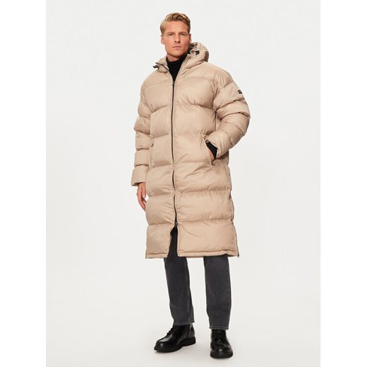 SCHOTT N.Y.C. Kurtka zimowa 2190MAX Beżowy Regular Fit ze sklepu MODIVO w kategorii Kurtki męskie - zdjęcie 182687518