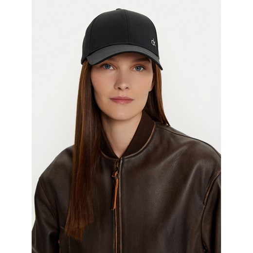 Calvin Klein Czapka z daszkiem K60K613102 Czarny ze sklepu MODIVO w kategorii Czapki z daszkiem damskie - zdjęcie 182687547