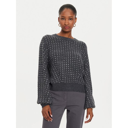 Marella Sweter Molo 2423946034 Szary Regular Fit ze sklepu MODIVO w kategorii Swetry damskie - zdjęcie 182687568