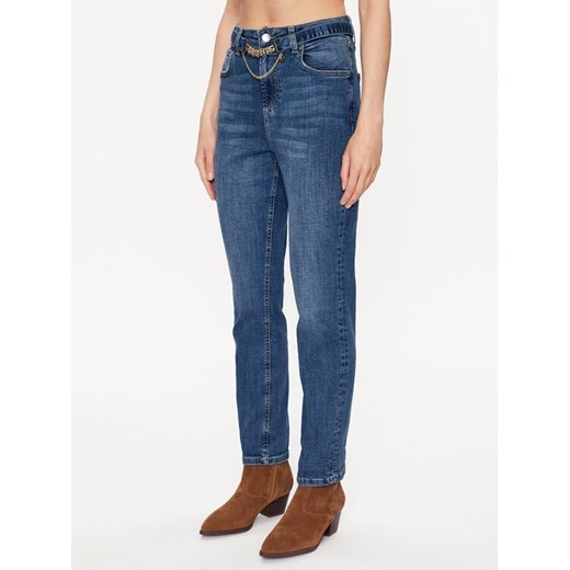 Liu Jo Jeansy UF3019 D4391 Granatowy Straight Fit ze sklepu MODIVO w kategorii Jeansy damskie - zdjęcie 182687578