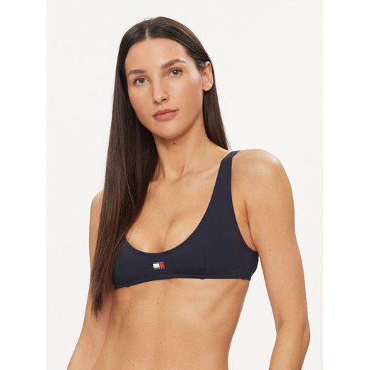 Tommy Hilfiger Góra od bikini UW0UW05098 Granatowy ze sklepu MODIVO w kategorii Stroje kąpielowe - zdjęcie 182687608