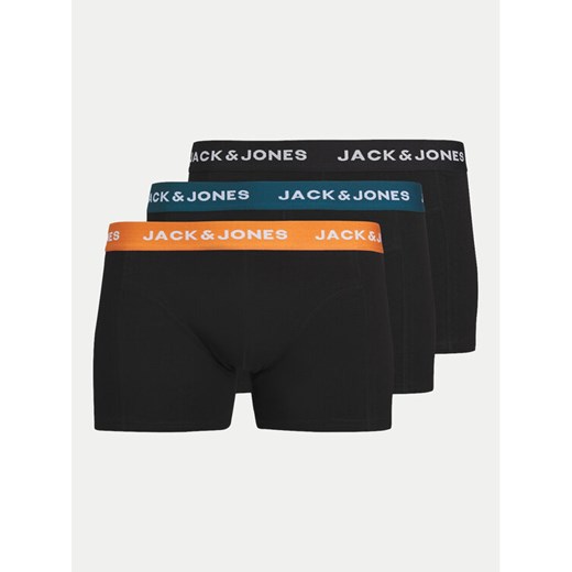 Jack&Jones Komplet 3 par bokserek Solid 12259087 Czarny L MODIVO