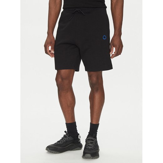HUGO Szorty sportowe Nylsho 50534288 Czarny Regular Fit ze sklepu MODIVO w kategorii Spodenki męskie - zdjęcie 182687638