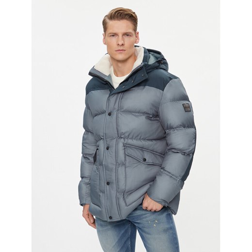 BOSS Kurtka zimowa Oneon-W 50498224 Niebieski Relaxed Fit ze sklepu MODIVO w kategorii Kurtki męskie - zdjęcie 182687697