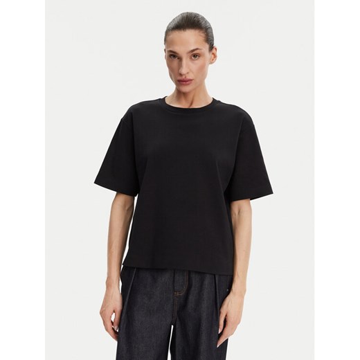 Max Mara T-Shirt 2515941042650 Czarny Regular Fit ze sklepu MODIVO w kategorii Bluzki damskie - zdjęcie 182687736