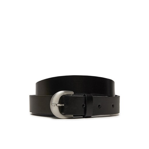 Calvin Klein Jeans Pasek Damski Classic Casual Pin K60K612765 Czarny ze sklepu MODIVO w kategorii Paski damskie - zdjęcie 182687868