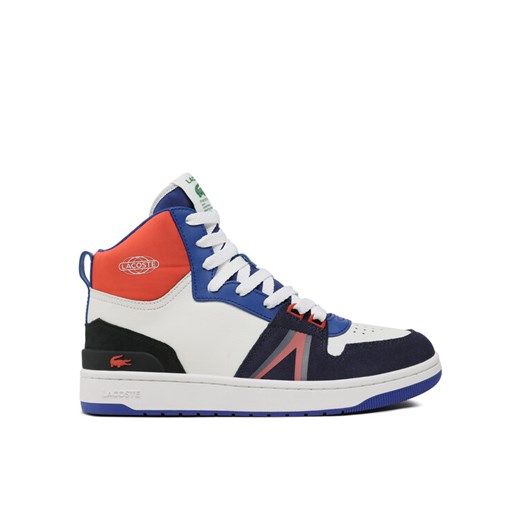 Lacoste Sneakersy L001 Mid 123 1 Sma 745SMA0027042 Biały ze sklepu MODIVO w kategorii Buty sportowe męskie - zdjęcie 182687886