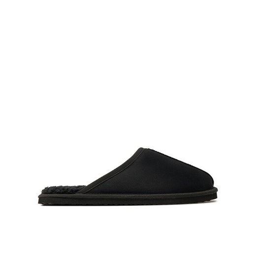 Jack&Jones Kapcie Jfwdudely Microfiber 12170309 Czarny ze sklepu MODIVO w kategorii Kapcie męskie - zdjęcie 182687899
