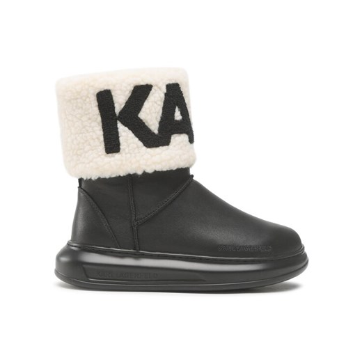 KARL LAGERFELD Śniegowce KL44550 Czarny ze sklepu MODIVO w kategorii Śniegowce damskie - zdjęcie 182687909